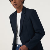 BASIC NAVY SLIM FIT BLAZER