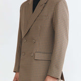CLASSIC PEANUT DOUBLE BREASTED BLAZER