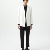 CLASSIC ⁠WHITE DOUBLE BREASTED BLAZER