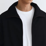 HIGH NECK JACKET IN BLACK