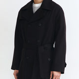 LONG COAT IN BLACK