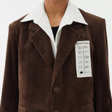 BLZR.ID X PEANUTS FEELING BROWN BLAZER