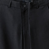 🌳 LINEN SHORTS IN BLACK