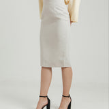70’S BEIGE SKIRT