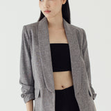 LUXEE GREY BLAZER