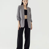 LUXEE GREY BLAZER