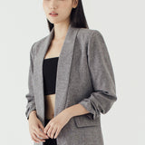 LUXEE GREY BLAZER