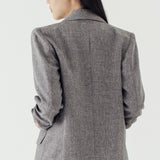 LUXEE GREY BLAZER