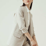 LUXEE BEIGE BLAZER