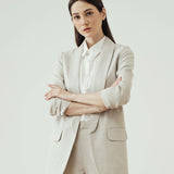 LUXEE BEIGE BLAZER