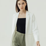 PHOEBE BROKEN WHITE BLAZER