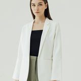 PHOEBE BROKEN WHITE BLAZER