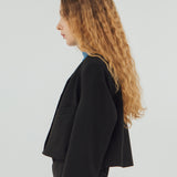 JAMIE BLACK CROP BLAZER