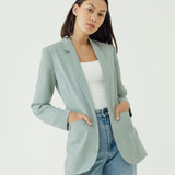 ELEVATED VIE MINT BLAZER