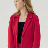 MICHELLE RED BLAZER