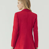 MICHELLE RED BLAZER