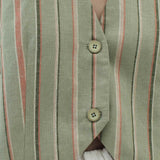 YURI SAGE LINEN VEST
